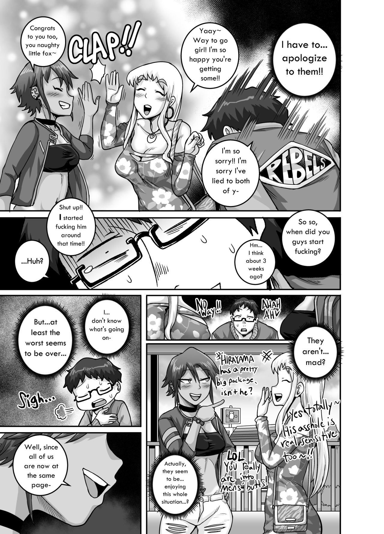 [Juicebox Koujou (Juna Juna Juice)] Hungry Single Mothers ~Ochinpo Oogui Kaa-san-tachi ni Taberareru Ore~ [English] page 28 full