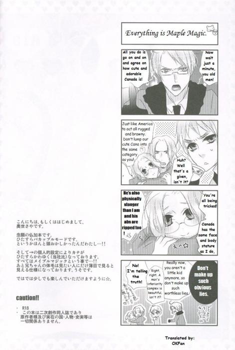 [OKFan] France x Canada: Do You Want a Cat? (Axis Powers Hetalia) [English] page 2 full