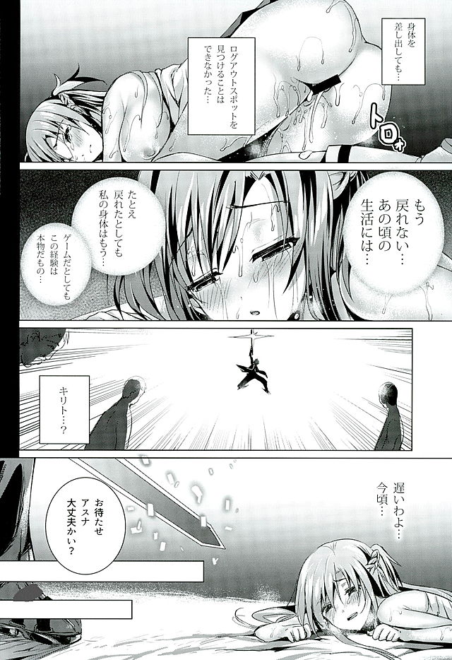 (C89) [TwinBox (Maki, Tama)] Endless Nama Nakadashi (Sword Art Online) page 15 full