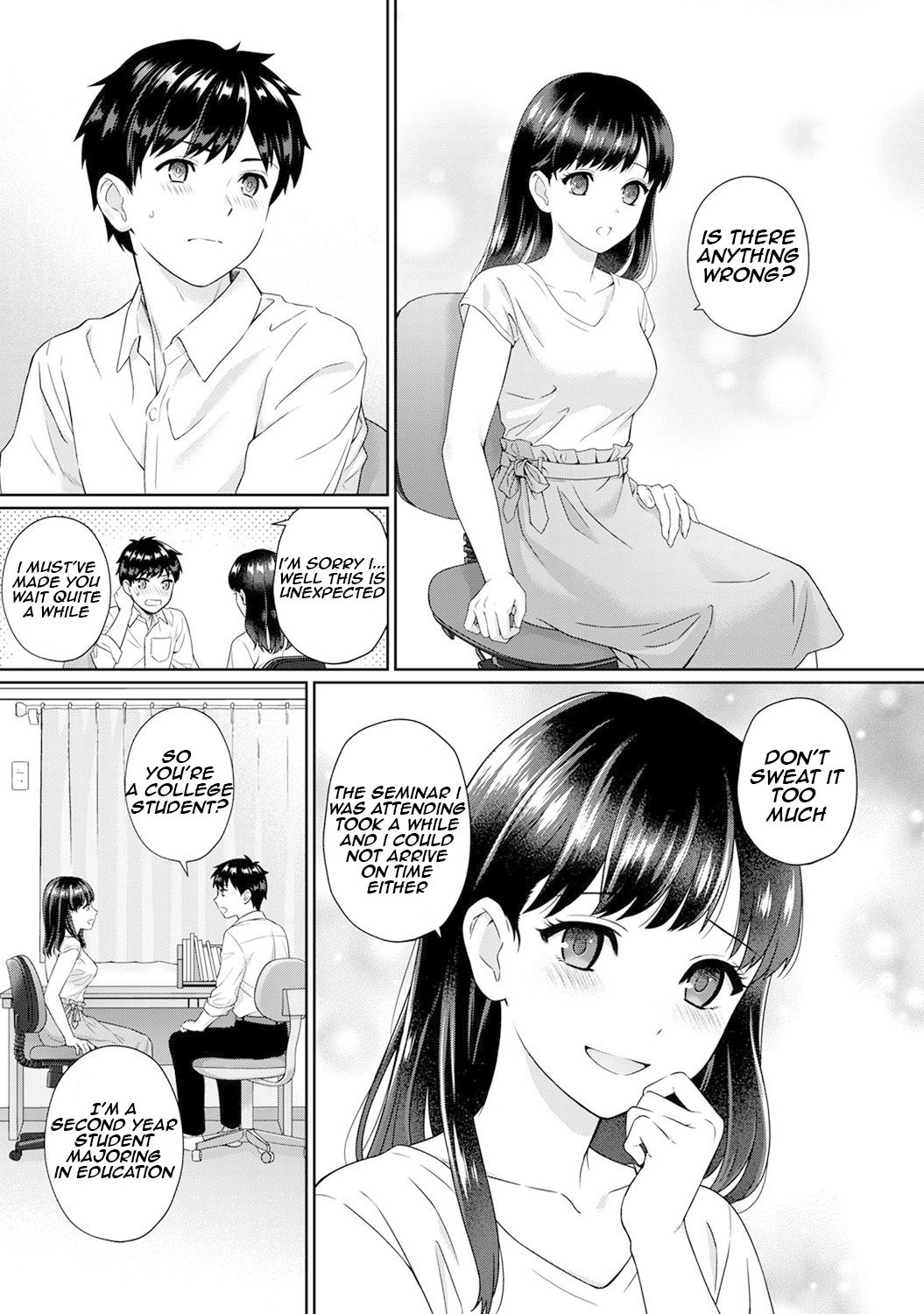 [Yuyama Chika] Sensei to Boku Ch. 1-5 [English] [Comfy Pillows Scans] page 4 full