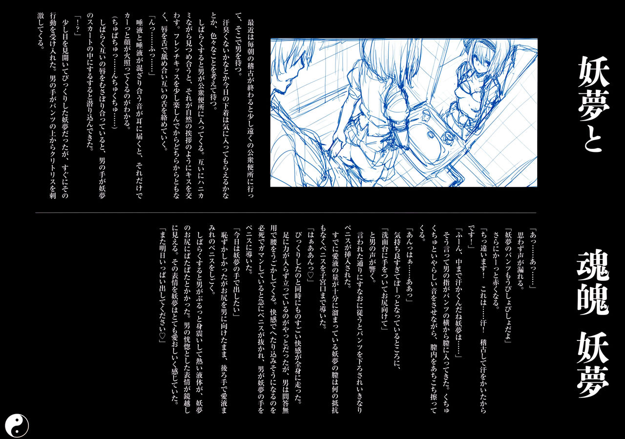 (C86) [Chroma of Wall (saitom)] Gensoukyou Inkou Kirokushuu (Touhou Project) [Decensored] page 9 full