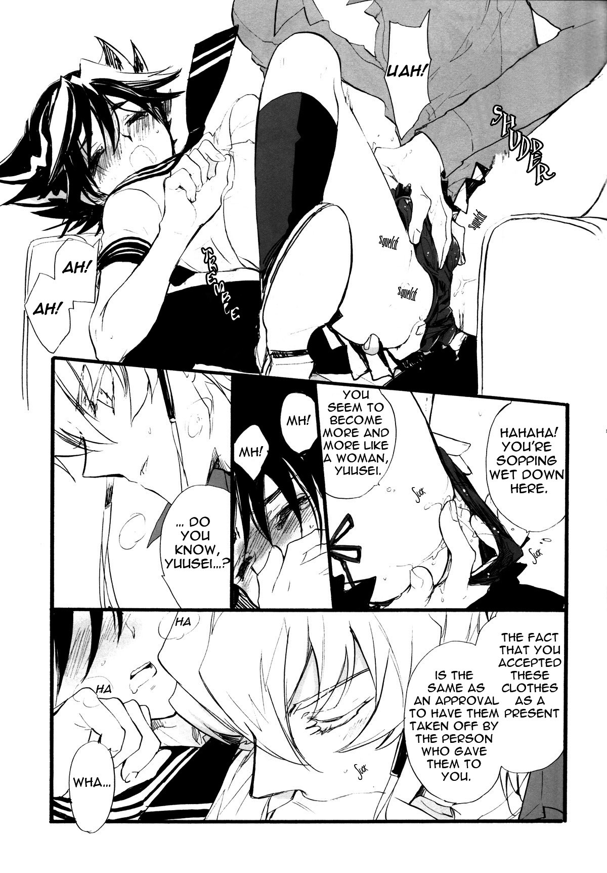 (SPARK3) [Rapan (Himuro Shizuku)] Sailor Fuku to Duel King (Yu-Gi-Oh! 5D's) [English] [utopia-doujinshi] page 18 full