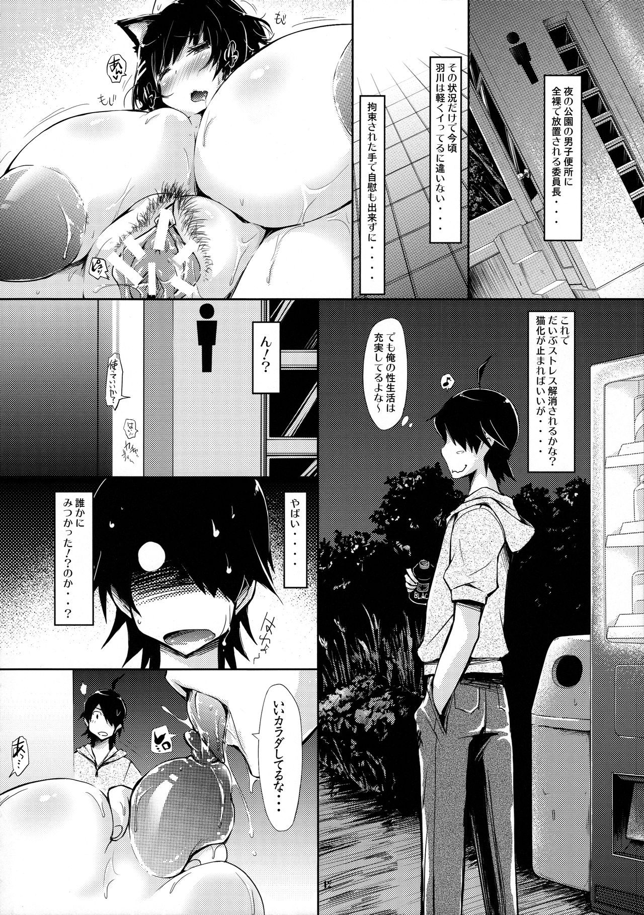 (COMIC1☆6) [Bloody Mary (Yuumyago)] Hanekawa-san no Neko Manma (Bakemonogatari) page 12 full