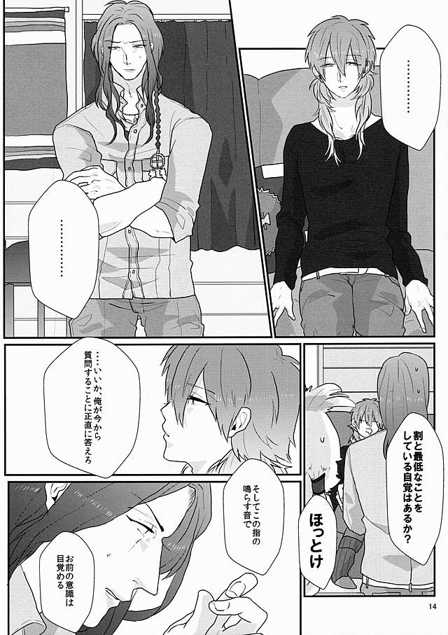 [NICO (nico)] Darling wa Shinpaisei. (DRAMAtical Murder) page 13 full