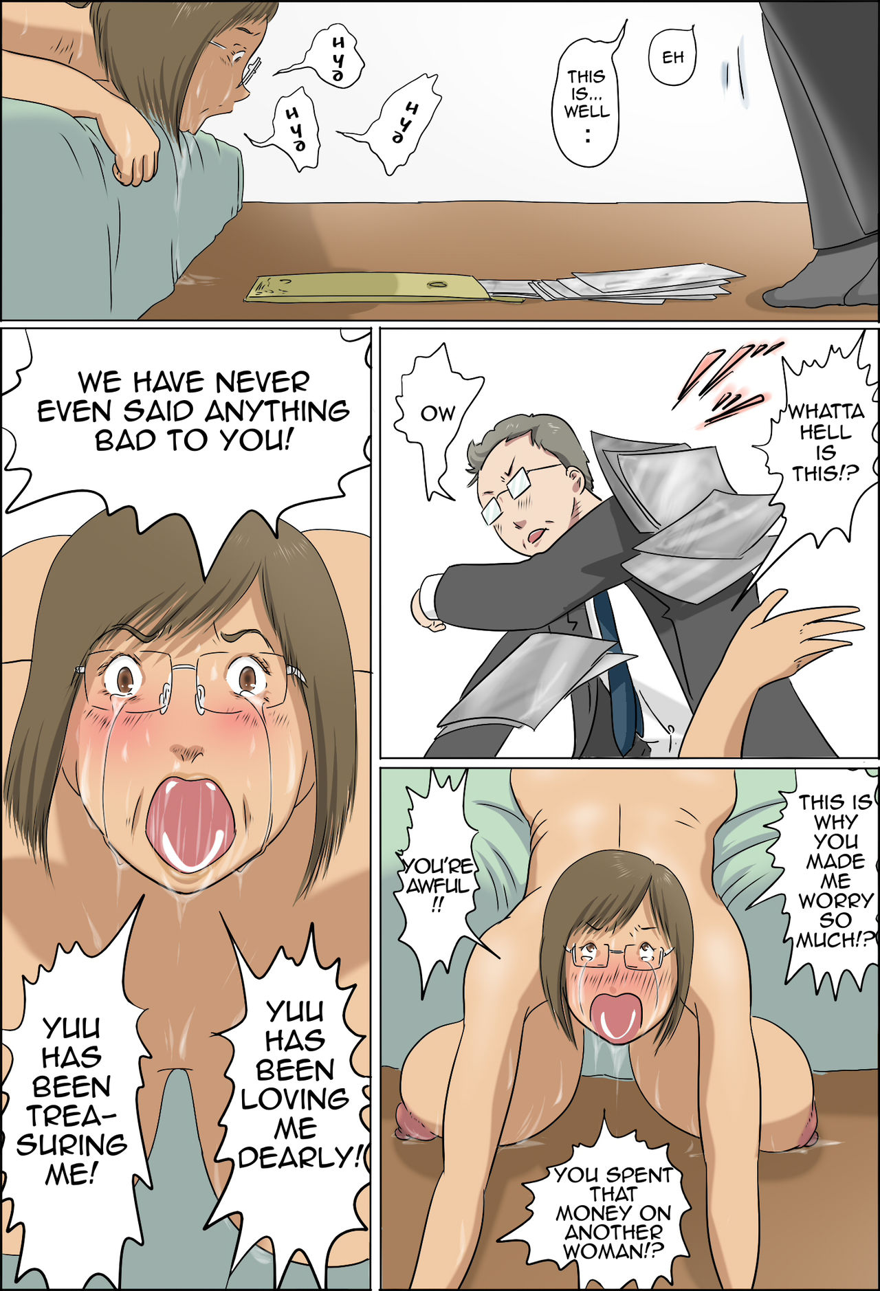 [Zenmai Kourogi] Haha to Musuko no Kazoku Seikatsu | Family Life of Mother and Son [English] [Amoskandy] page 96 full