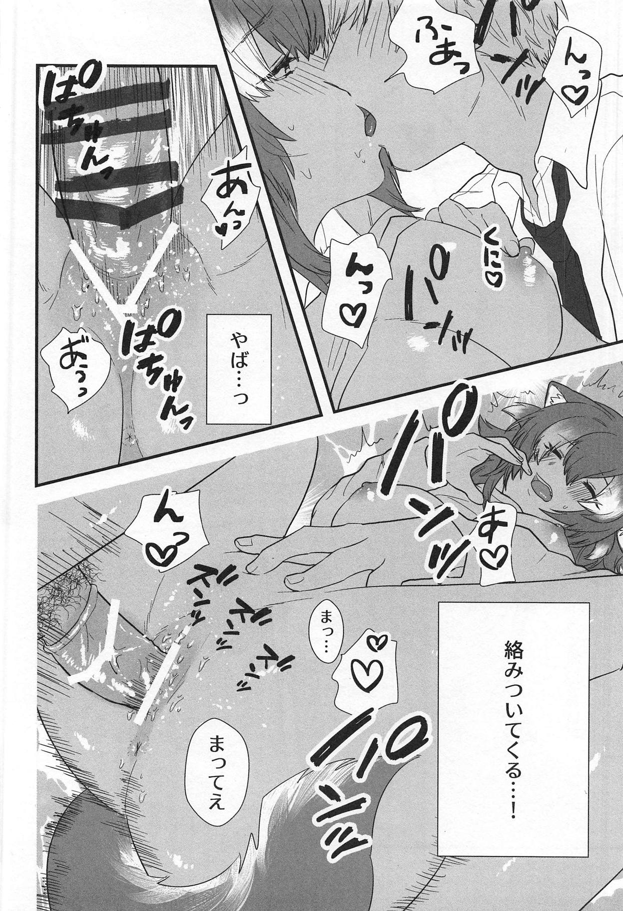 (C95) [ASSAM (Asano)] Kanojo ga Nihon Ookami no Baai. (Kemono Friends) page 19 full