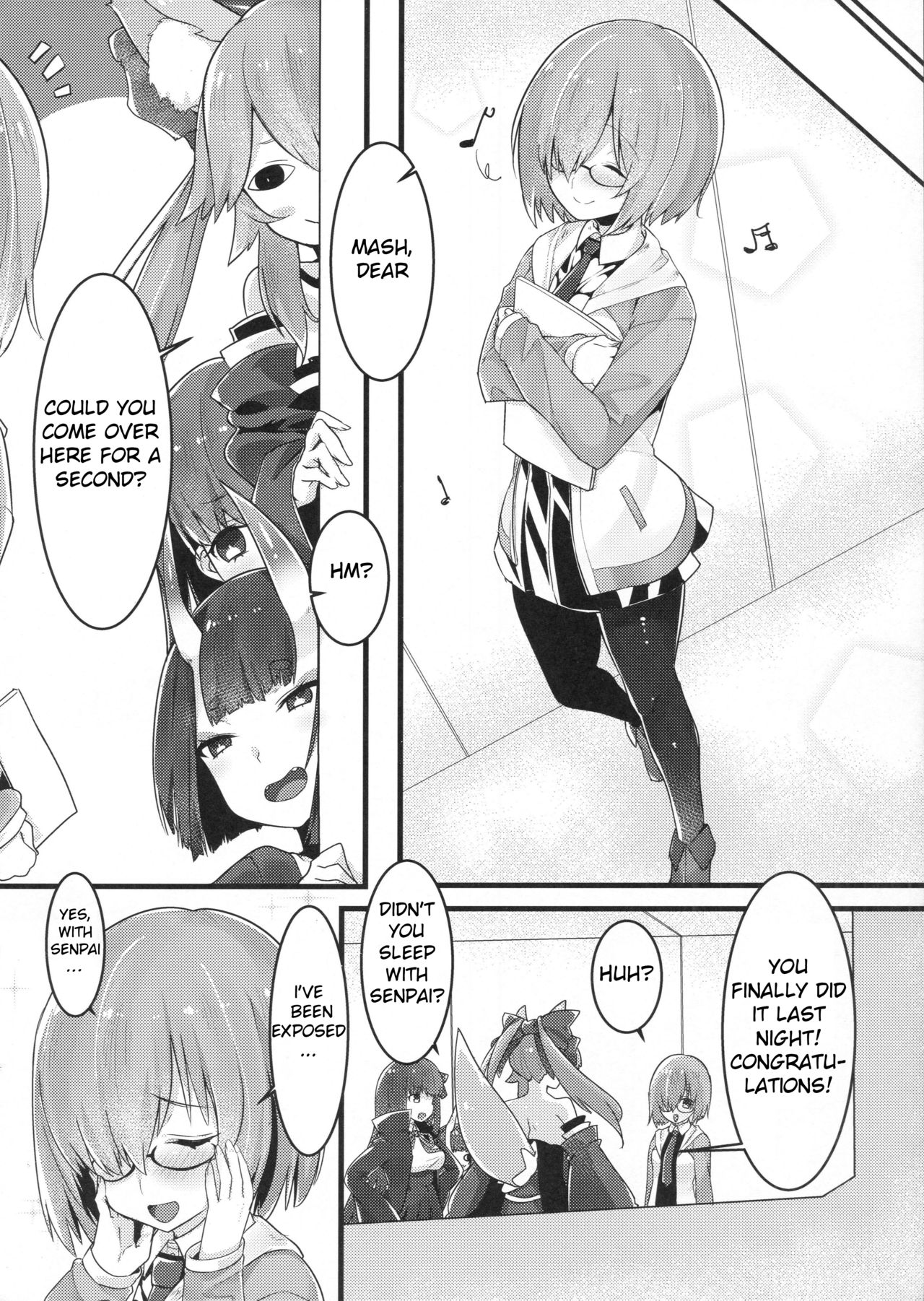 (C93) [Ofuton de Suyaa (Mitsudoue)] Ecchi Shi Mash (Fate/Grand Order) [English] [NHNL] page 3 full