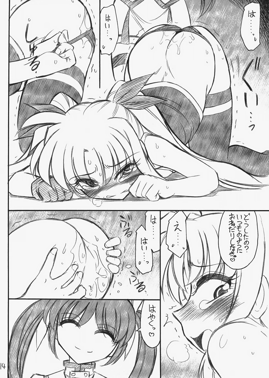 (C73) [EINSATZ GRUPPE (Charlie Nishinaka)] P11 PRISONER 11 NANOHANANONANO (Mahou Shoujo Lyrical Nanoha StrikerS) page 15 full