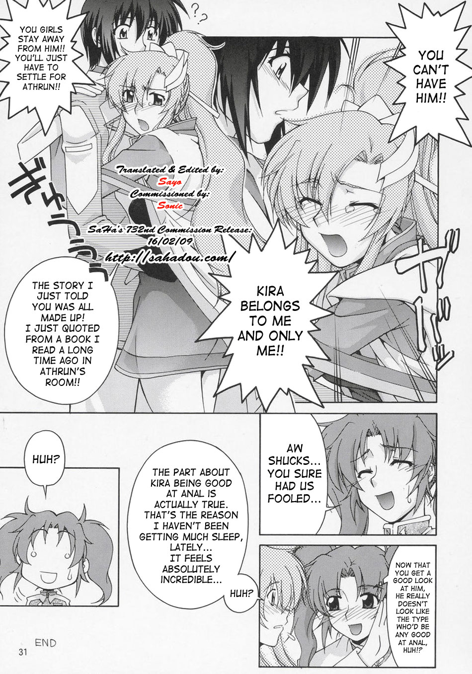 (C69) [Gold Rush (Suzuki Address)] Thank You! Lacus End (Kidou Senshi Gundam SEED DESTINY [Mobile Suit Gundam SEED DESTINY]) [English] [SaHa] page 29 full