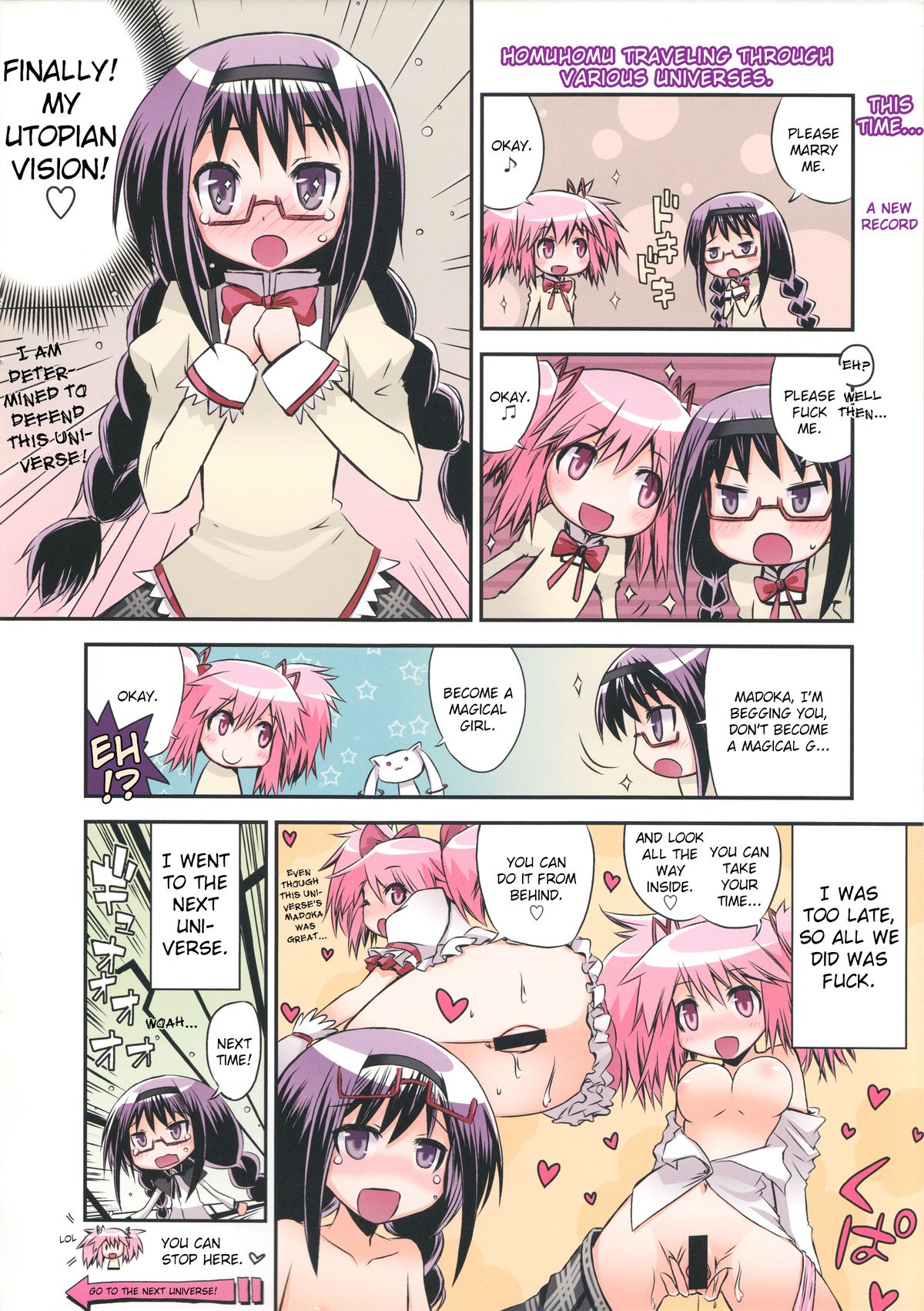 (C81) [Medical Berry, Techno Fuyuno (ha-ru, Fuyuno Haruaki)] MadoMado HomuHomu (Puella Magi Madoka Magica) [English] [StolenTranslations] page 13 full