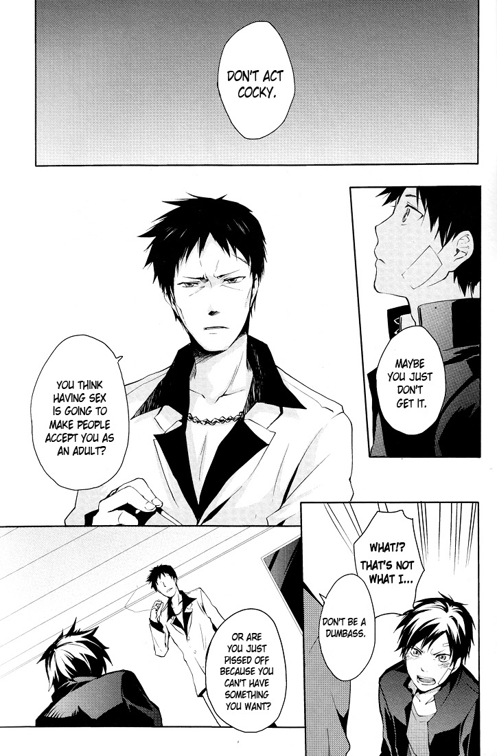 (C78) [WORLD BOX, Bon's (Yuu, Sumeragi Sora)] 2-nen to 8-kagetsu no Kiseki | A Journey of 2 Years and 8 Months (Durarara!!) [English] [ebil_trio] page 42 full