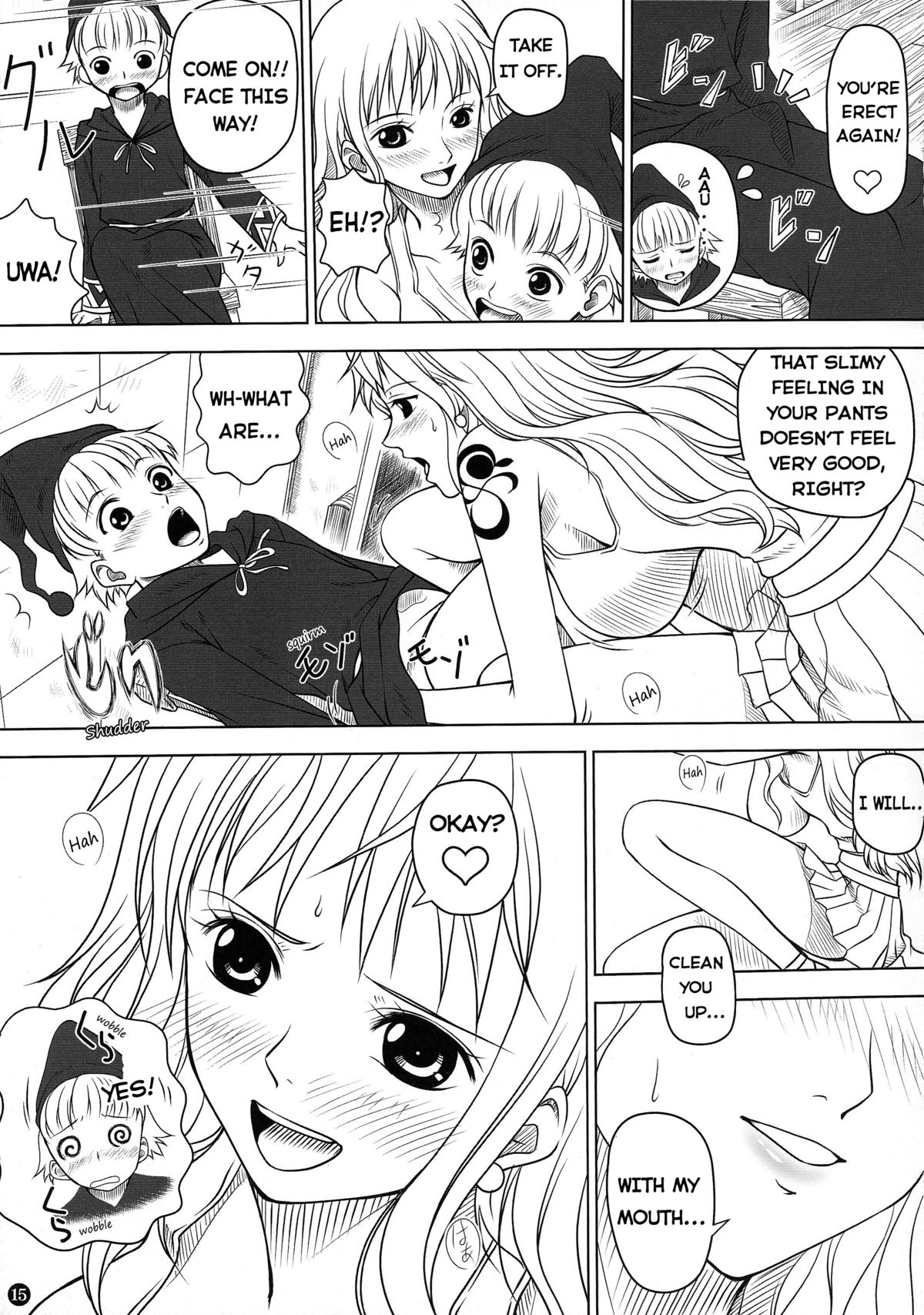 (C82) [Mikenekodou (Muten)] Weather report (One Piece) [English] [EHCOVE] page 15 full