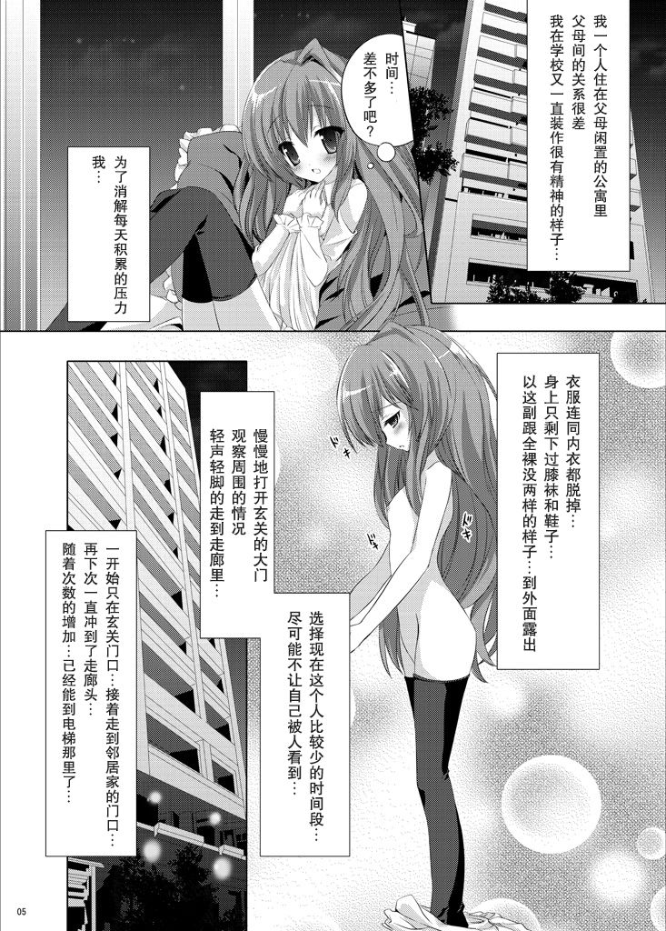 [Mint Chocolate (Himuro Kouichi, Raw)] Roshutsu Shoujo Tora (Toradora!) [Chinese] [匿名无名汉化] [Digital] page 5 full