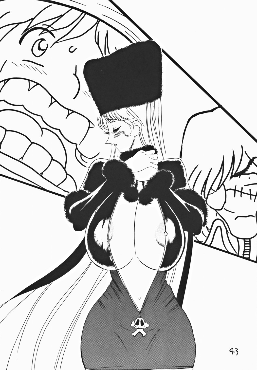 (C65) [Heisei Chachamaru-dou (N.O. Chachamaru)] Shitto ni Modae Naki Ononoku Haha page 43 full