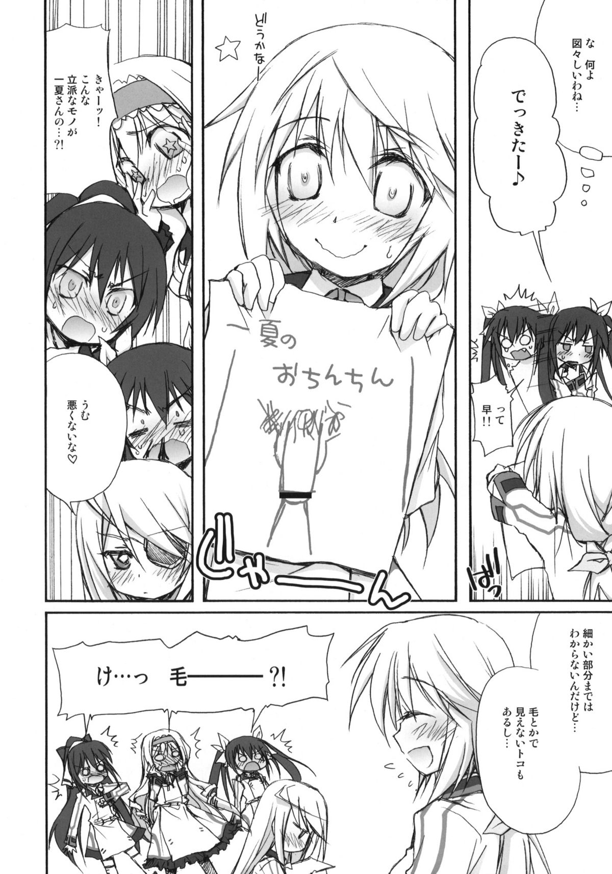 (COMIC1☆5) [Jyaraya (Morishima Petit)] IS -Icha Icha Stratos- (Infinite Stratos) page 7 full