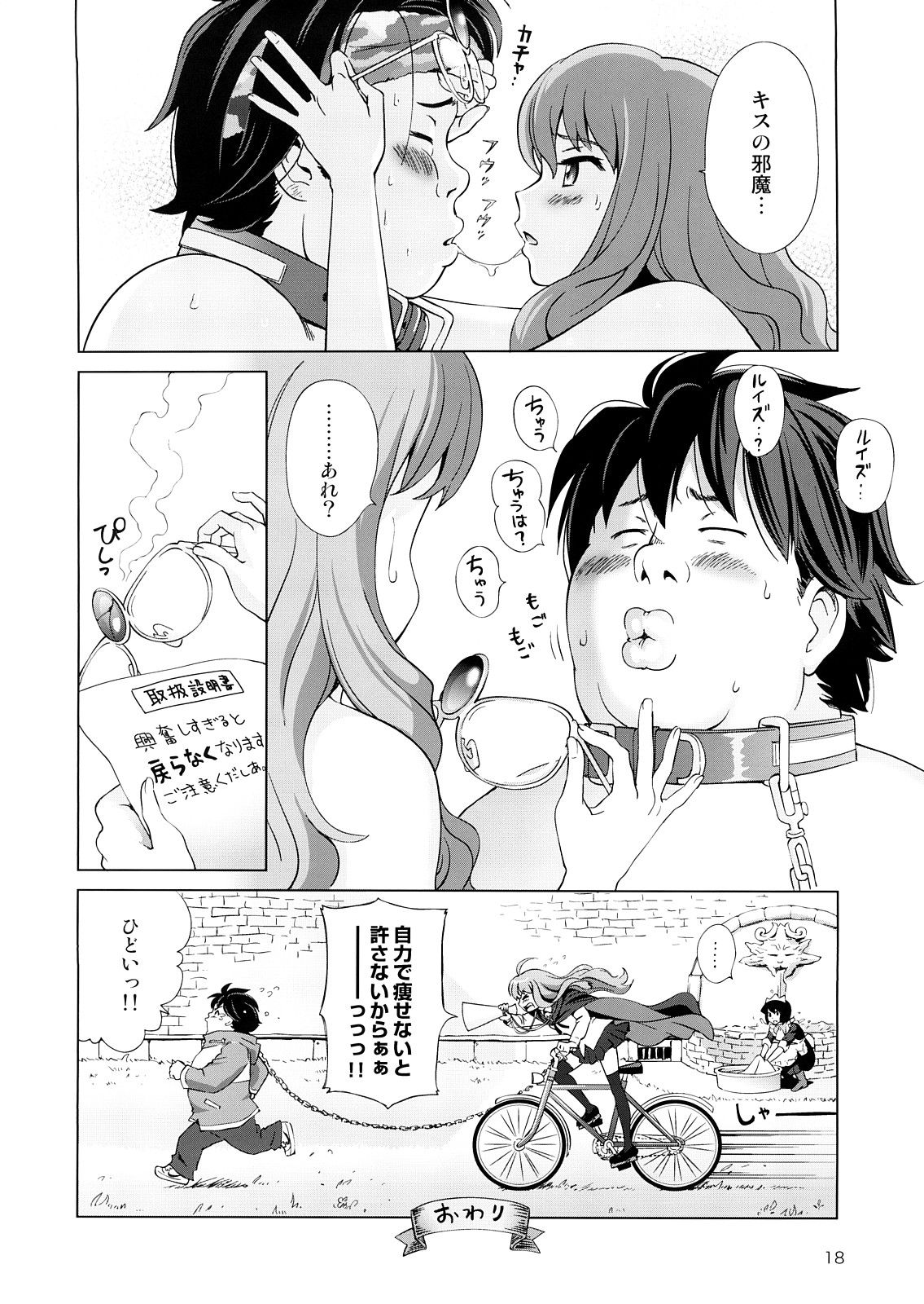 (C73) [OtakuLife Japan (Senke Kagero)] Louise to Himitsu no Heya - Louise and Her Secret Room (Zero no Tsukaima) page 19 full