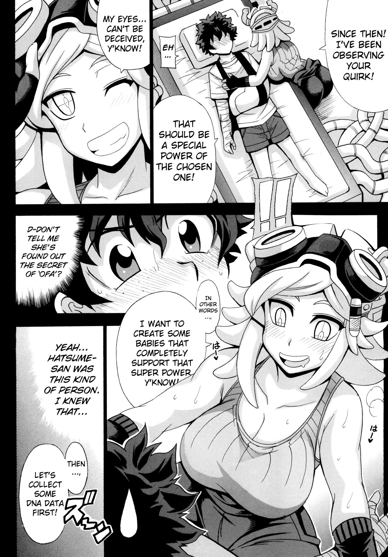 [Leaz Koubou (Oujano Kaze)] Watashi no Dokkawaii Baby | My Super Cute Baby ♪ (Boku no Hero Academia) [English] {yuripe} [Digital] page 4 full