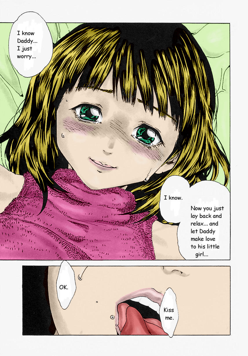 Alone with daddy [English] [Rewrite] [Colored] [Decensored] page 4 full