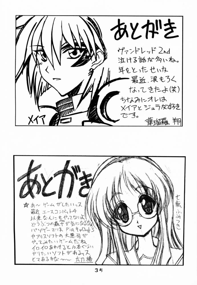 (C74) [Geiwamiwosukuu!! (Karura Syou, Tachi Tsubaki)] Type-G GMS (Various) page 34 full