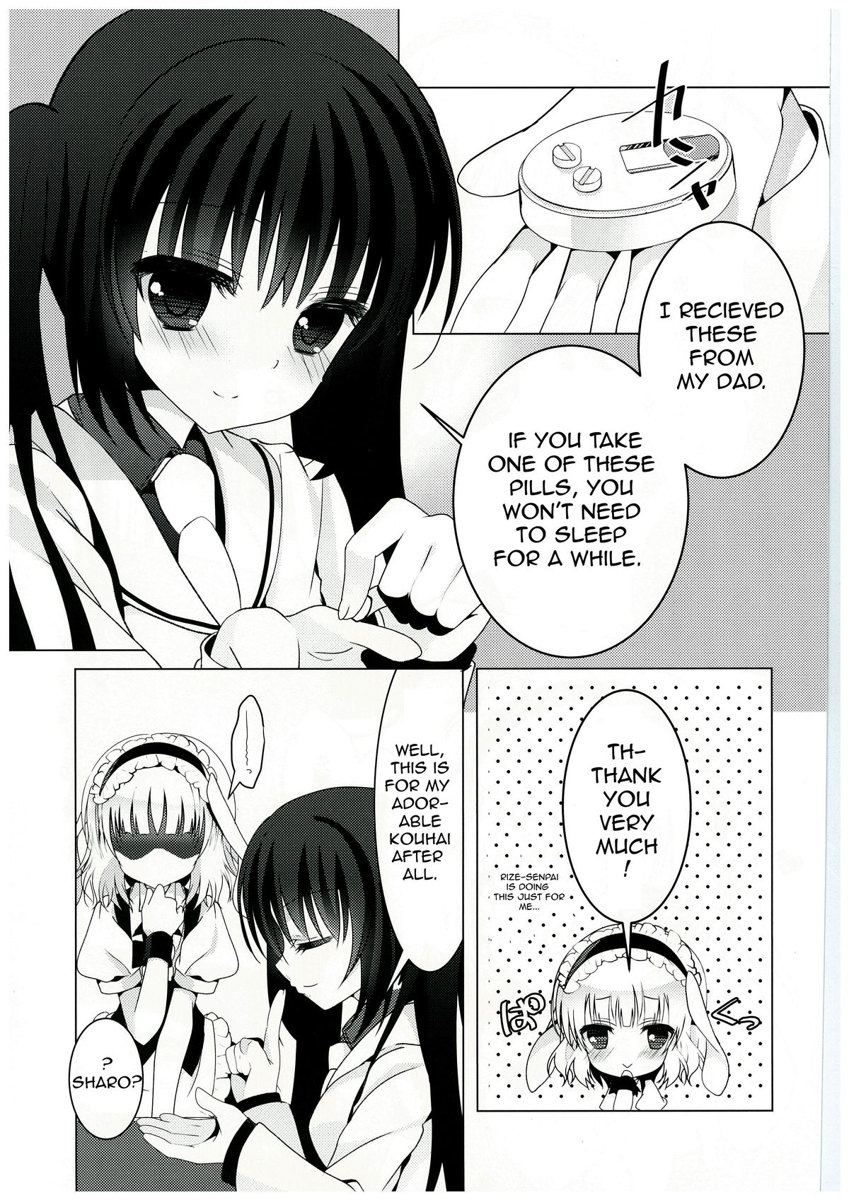 (COMIC1☆8) [Junginboshi (Takashina Asahi)] sugarcoatcafe (Gochuumon wa Usagi Desu ka?) [English] page 7 full