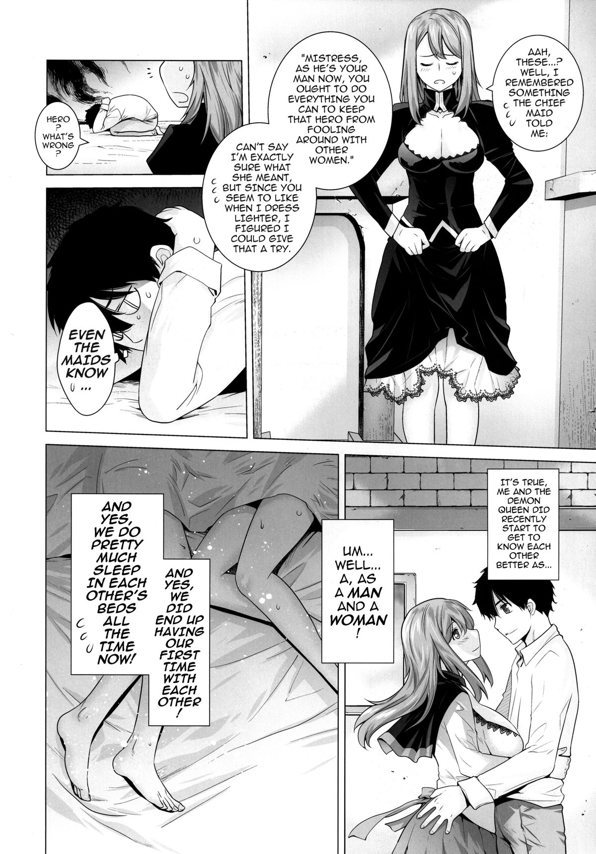 [Kouchaya (Ootsuka Kotora)] Secret Love (Maoyuu Maou Yuusha) [English] {darknight} [Digital] page 8 full
