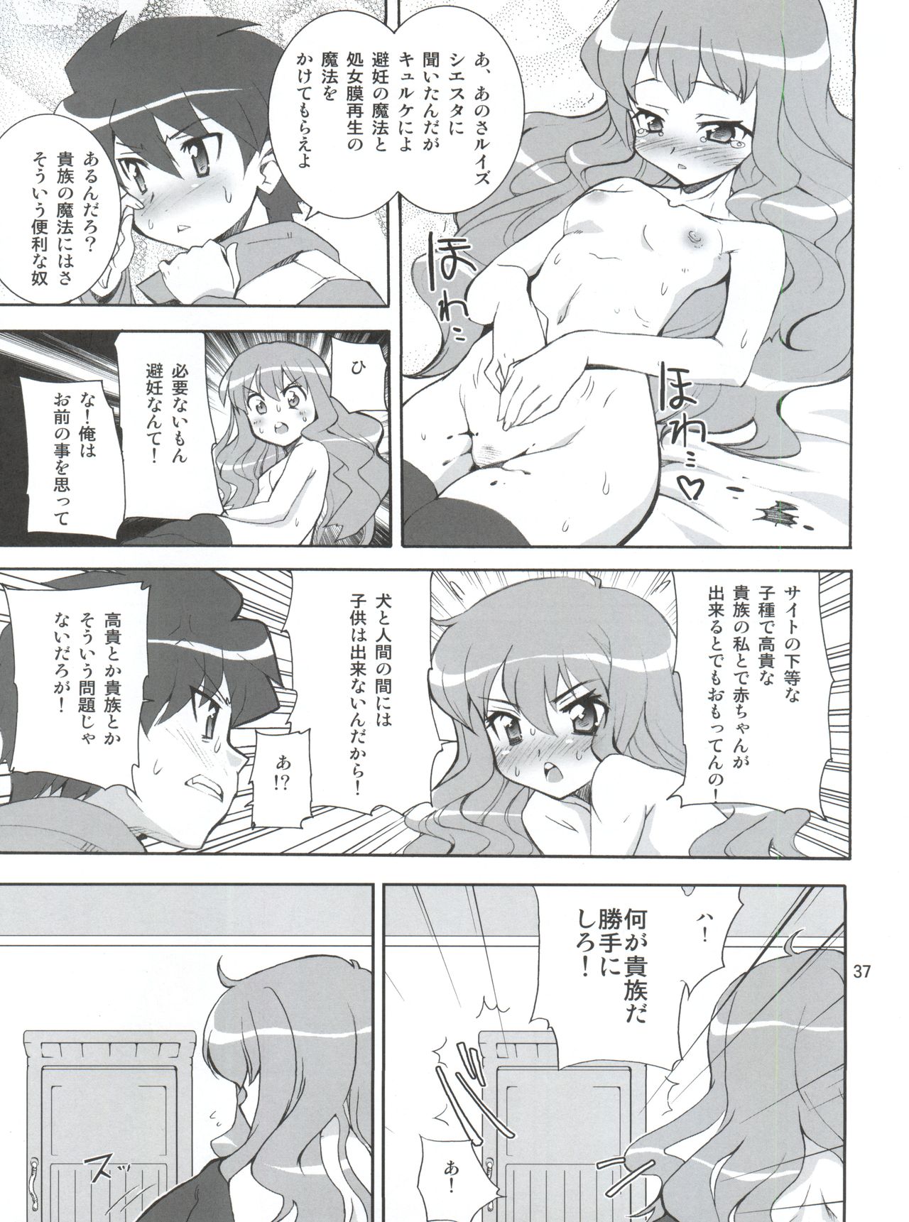 (C71) [Kenro Koubo (Orimoto Mimana)] Zero Kara Hajimeru Inu no Shitsukekata (Zero no Tsukaima) page 38 full