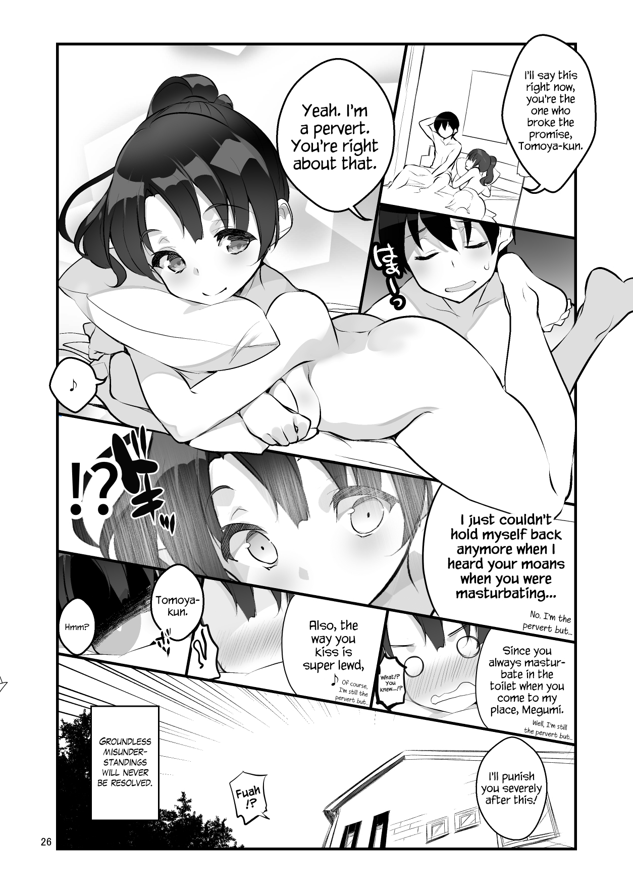 [A-WALKs (Fujishima Sei1go)] Futsukano wa Wotakare no Megane o Toru. 2 (Saenai Heroine no Sodatekata) [English] {Hennojin} [Digital] page 26 full