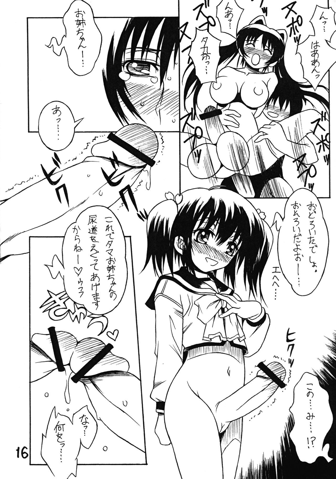 (C70) [Nagumoya (Tsumagomi Izumo)] Futanari Ouja Tamaking (ToHeart2) page 16 full