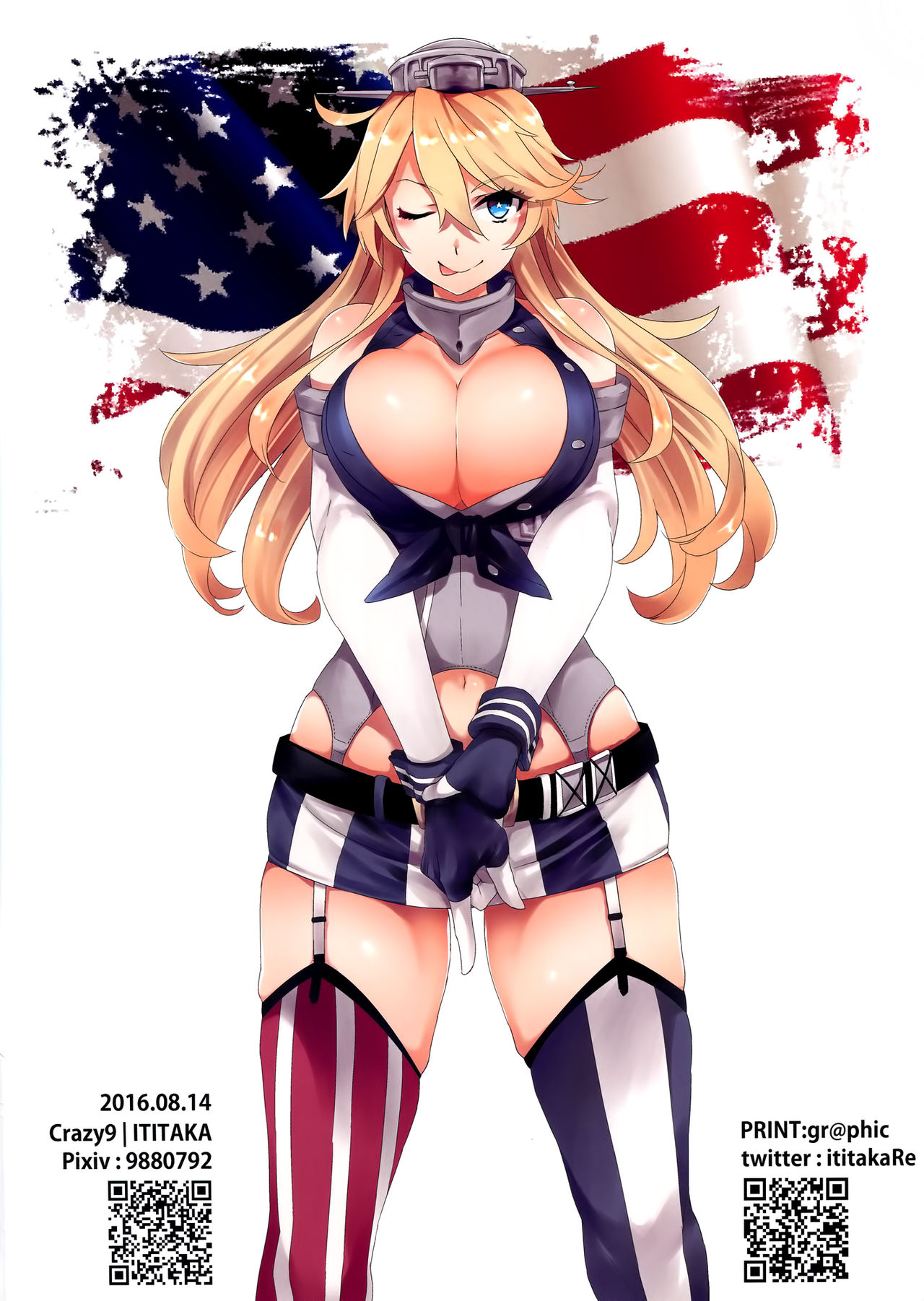 (C90) [Crazy9 (Ichitaka)] C9-26 American Girl (Kantai Collection -KanColle-) page 2 full