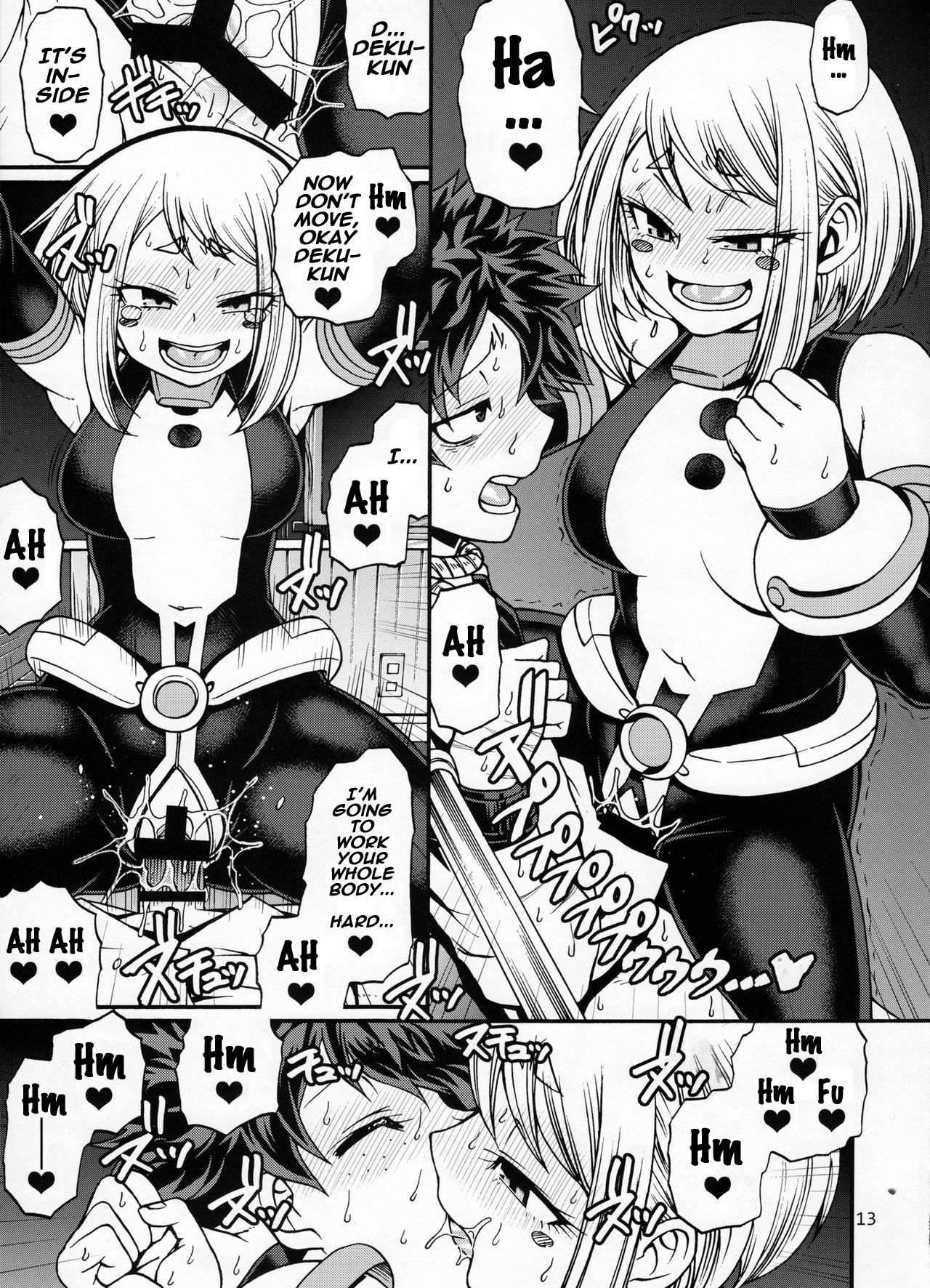 (C91) [CELLULOID-ACME (Chiba Toshirou)] Love you as Kill you (My Hero Academia) [English] [naxusnl] page 11 full