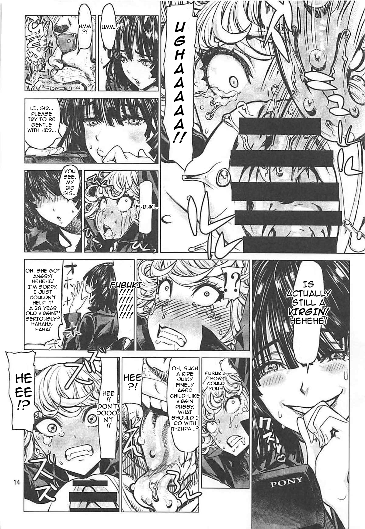 (C93) [Dorepooru (Leopard)] Disaster Sisters Leopard Hon 25 (One Punch Man) [English] [Jashinslayer] page 13 full