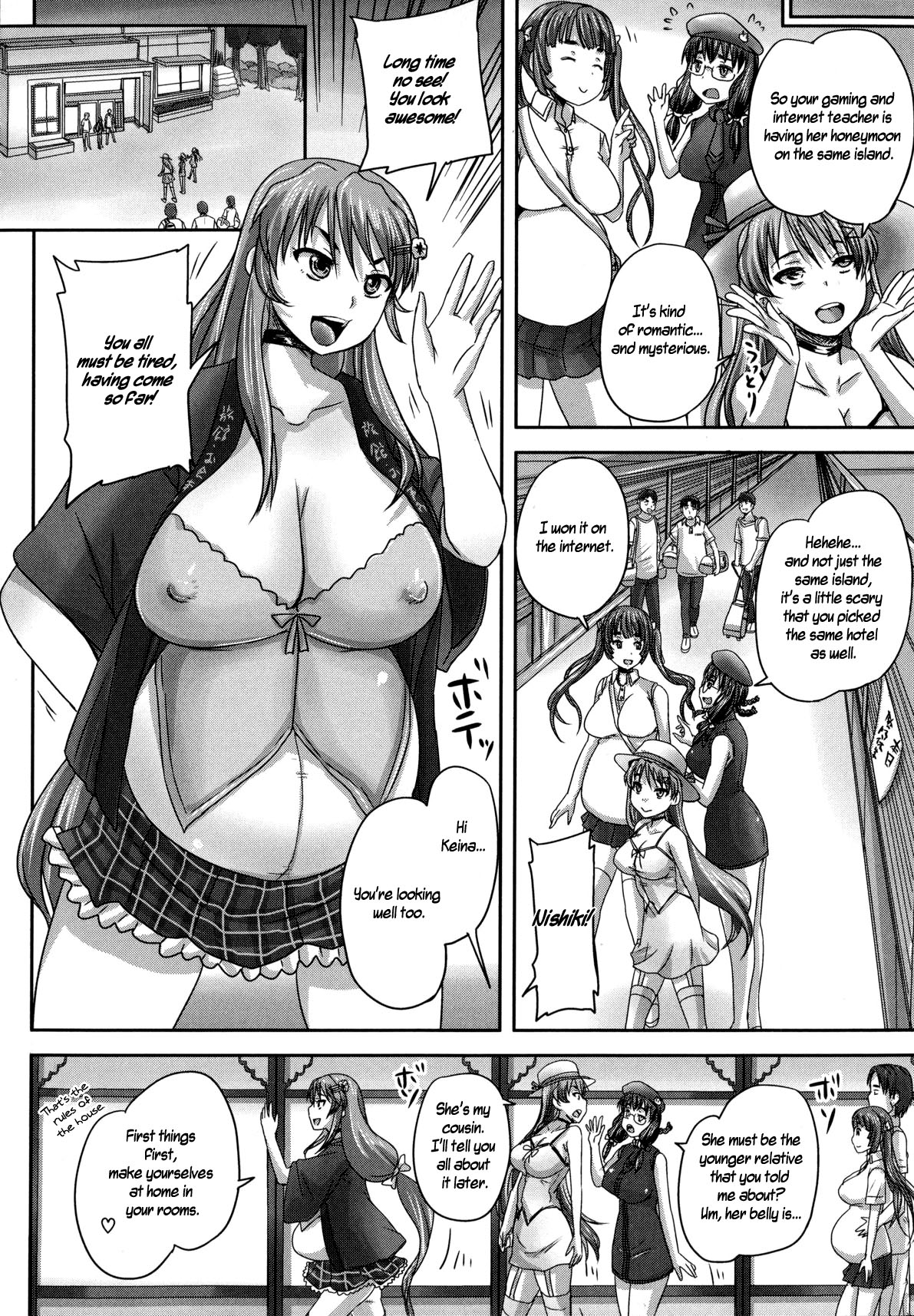 [Akigami Satoru] Ninshin Shite mo Gomenne Nashi | No apologies for getting you pregnant (Kihon Muryou Kanojo NG Nashi) [English] =StatisticallyNP= page 2 full