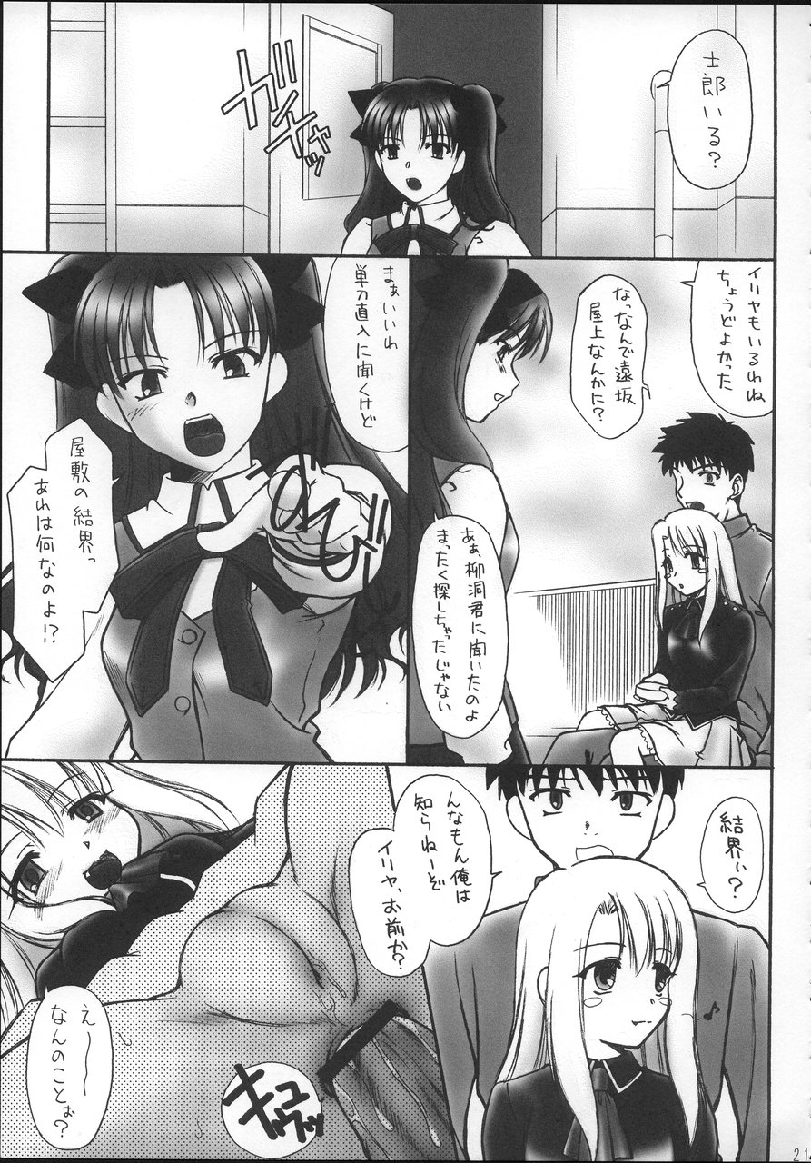 (C66) [Beniya (Kurenai Yuuki)] Fake black out SIDE-B (Fate/Stay Night) page 20 full