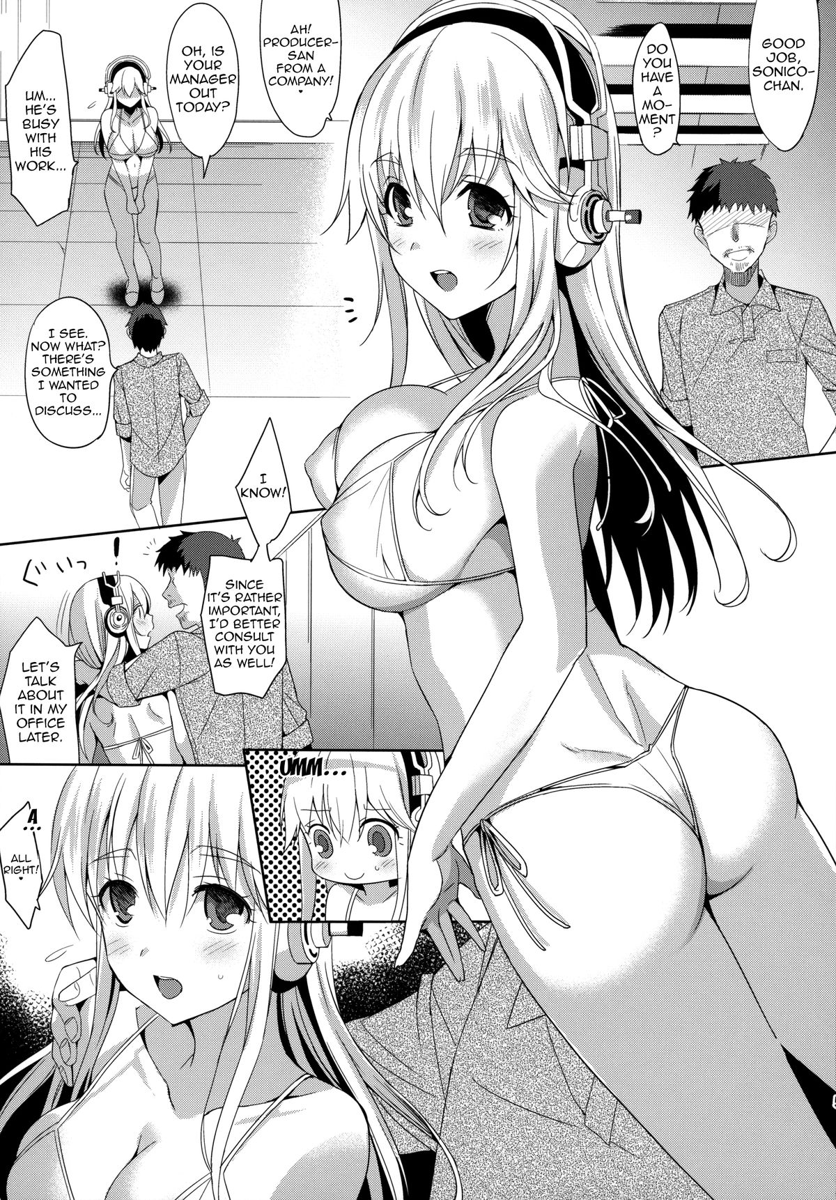 (COMIC1☆8) [abgrund (Saikawa Yusa)] GOOD-BYE BEAUTIFUL DREAMER (Super Sonico) [English] {doujin-moe.us} page 4 full