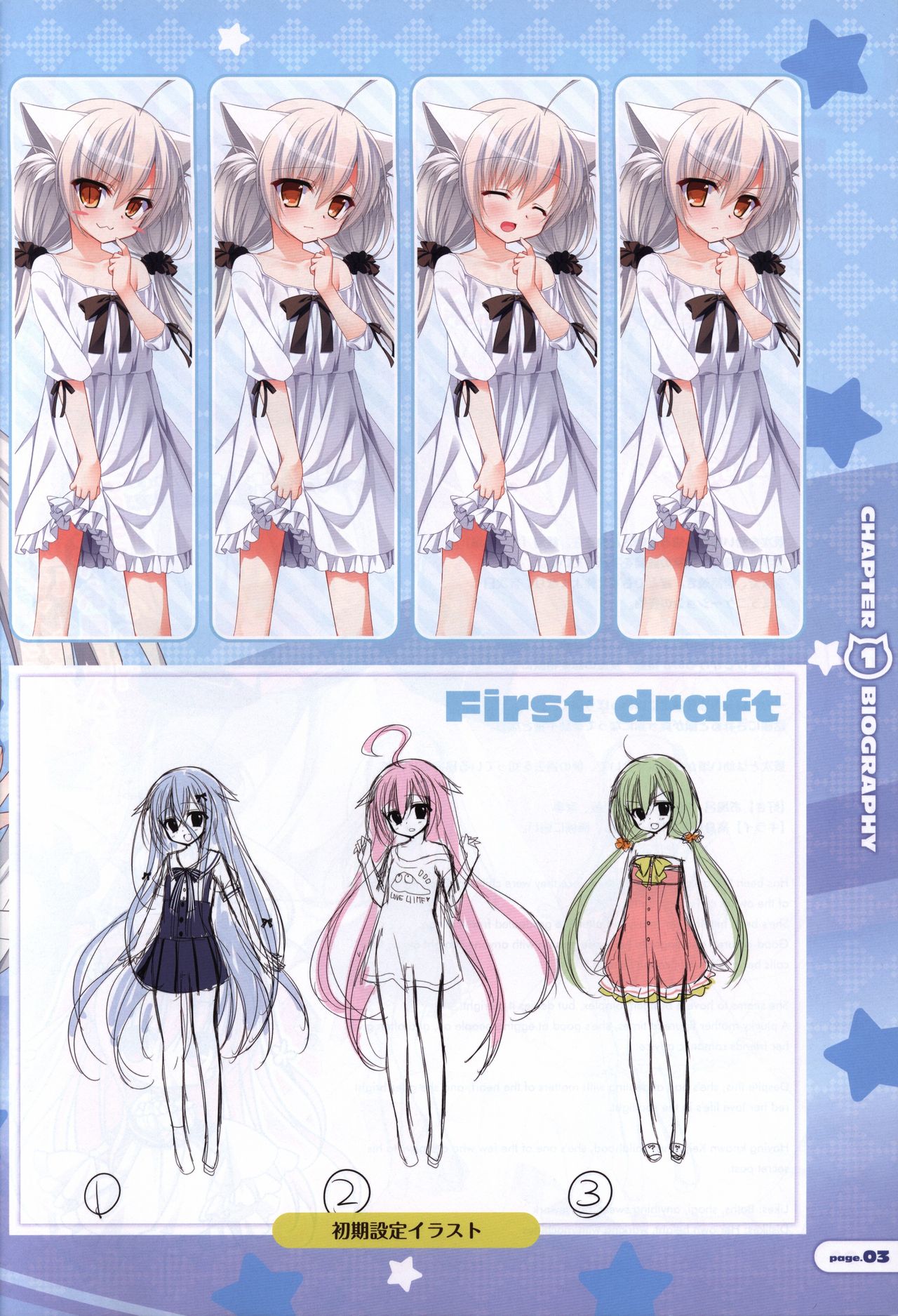 CORONA BLOSSOM(コロナ・ブロッサム) Artbook Vol.1 page 4 full