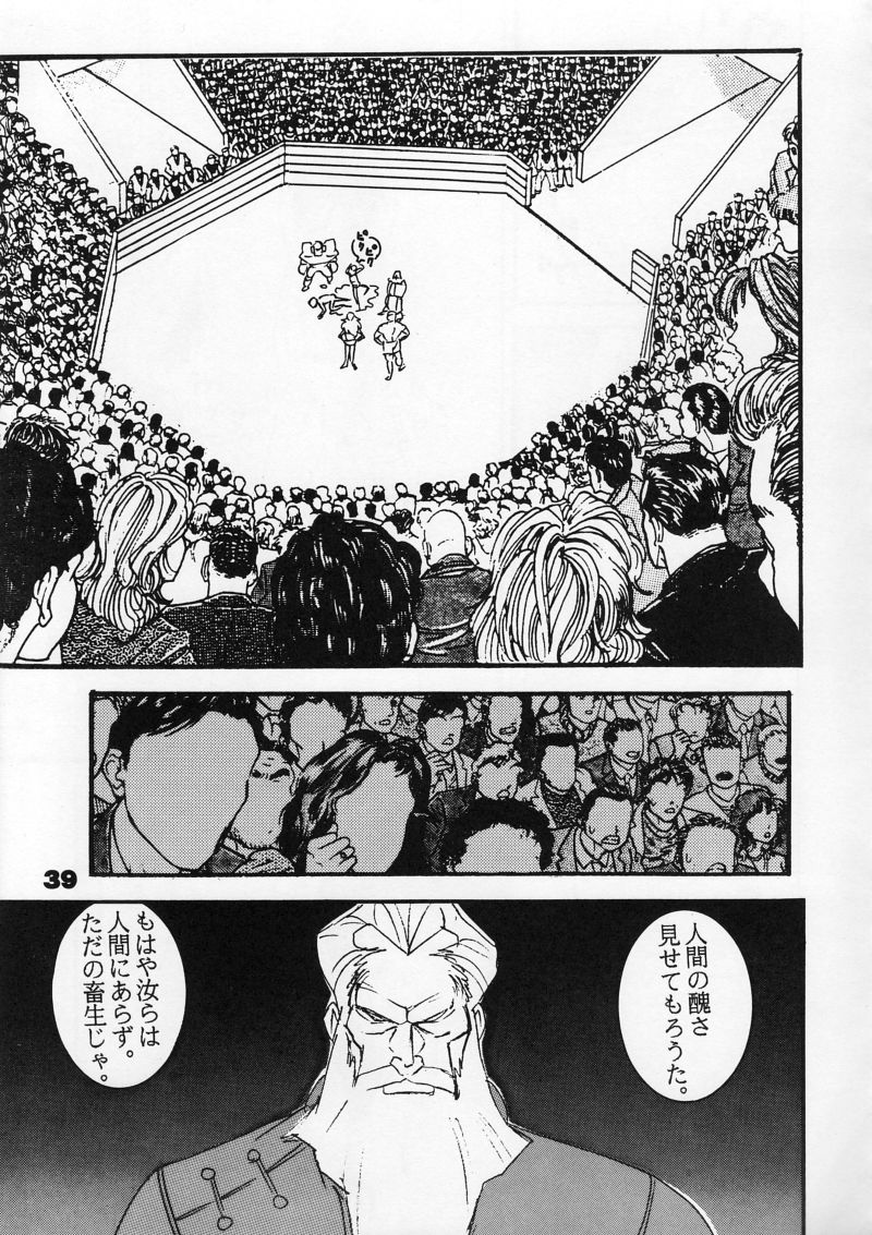 (C54) [Raijinkai (Harukigenia)] Moeyo Sakura (Street Fighter) page 39 full