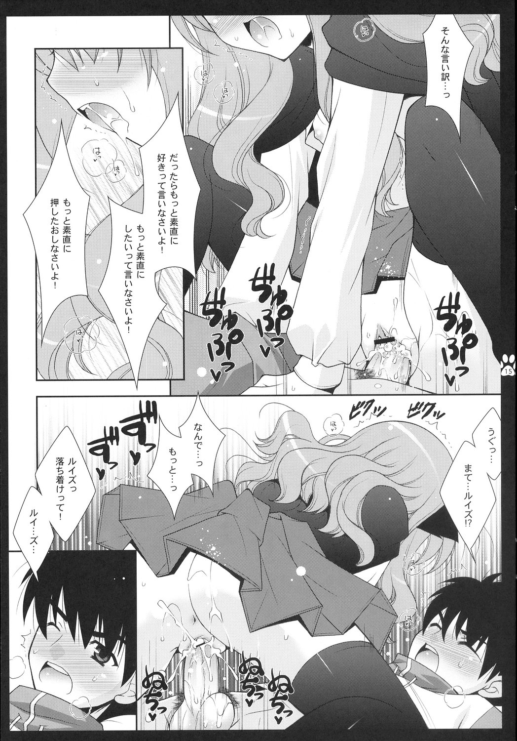 (C72) [Shigunyan] Sunao Sukitteii Nasai! (Zero no Tsukaima) page 14 full