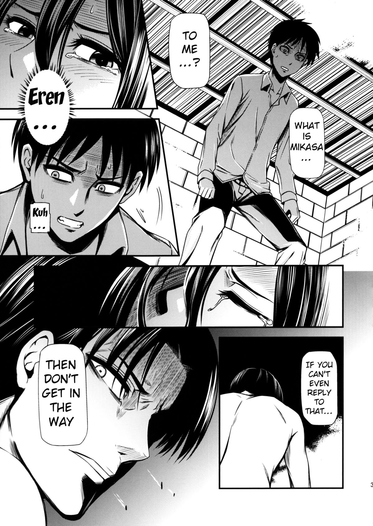 (C86) [Kiyosumi Hurricane (Kiyosumi Hurricane)] Gekishin San | Firing Pin 3 (Shingeki no Kyojin) [English] {doujin-moe.us} page 36 full