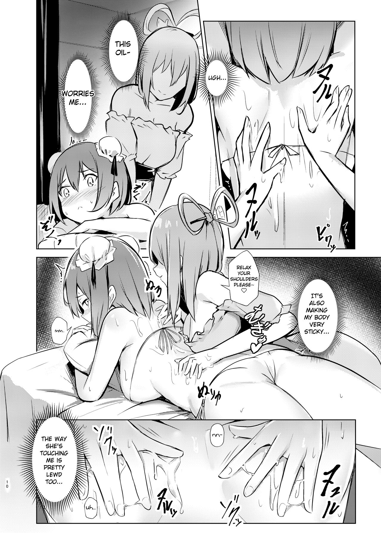 [Bochi Bochi no Ki (Borusiti)] Kasen-chan ga Seiga-san ni Massage sareru Hon (Touhou Project) [English] {Exo Subs} [Digital] page 9 full