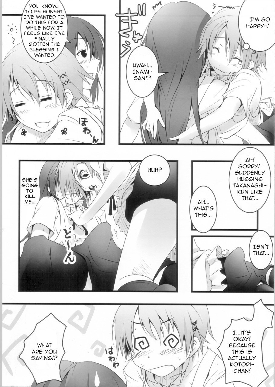 (COMIC1☆4) [Nilitsu Haihan (Nilitsu)] Kotori-Chan no Dakara Daijoubu Damon! | Since it’s Kotori-chan, it should be alright… (WORKING!) [English] [Little White Butterflies] page 6 full