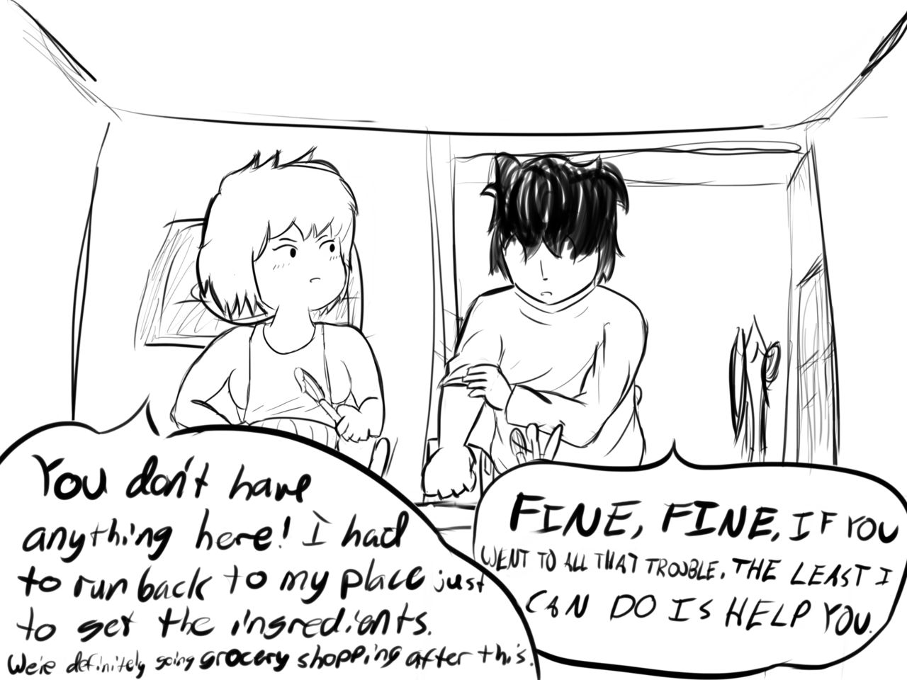 My Dearest Friend with Benefits Day 2: Breakfast page 16 full