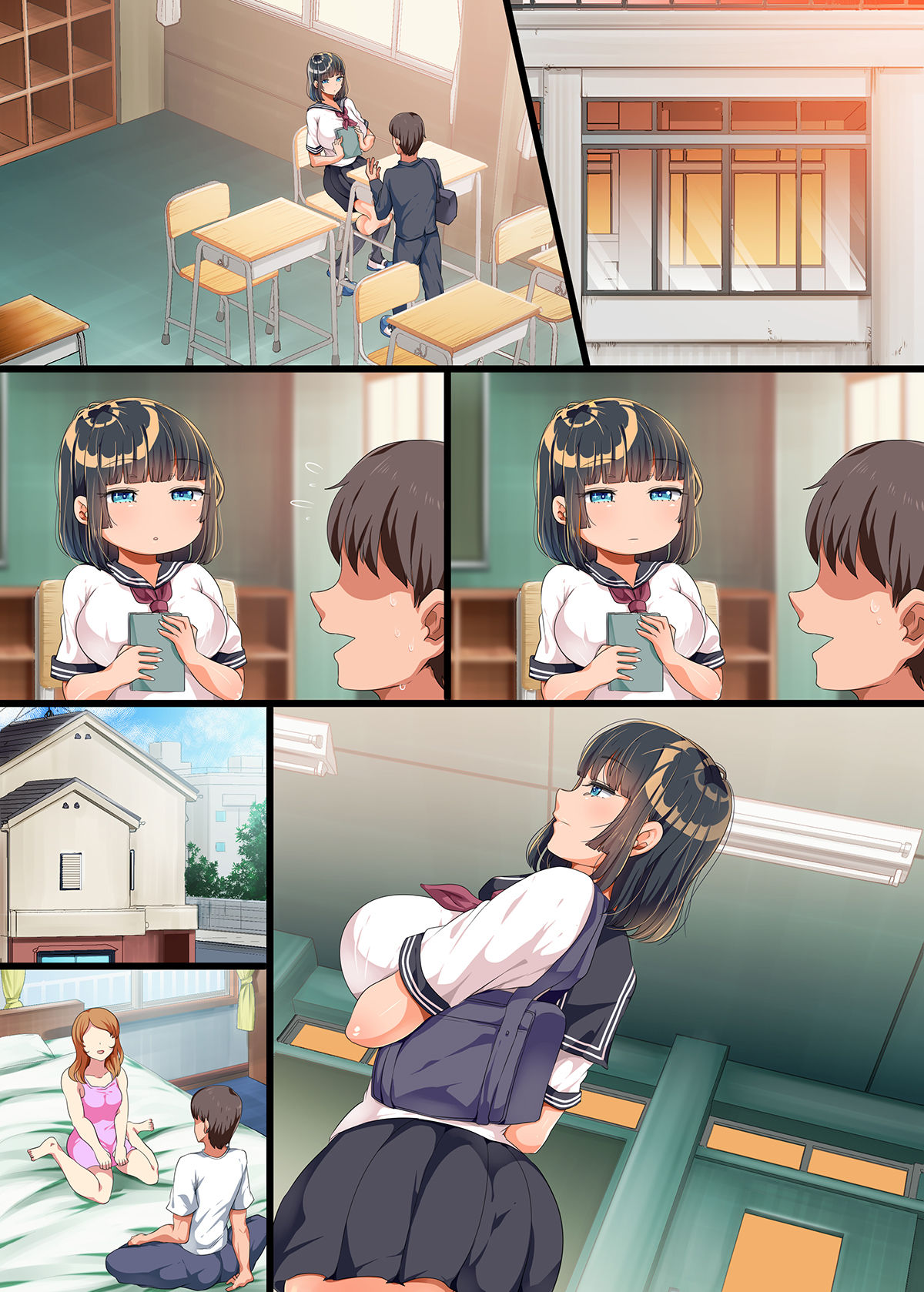 [Otona Teikoku (YAC)] Onaji Class ni Natta Muboubi Muteikou Kyonyuu Bishoujo Sumire-chan ni Yaritai Houdai na Shingakki page 45 full