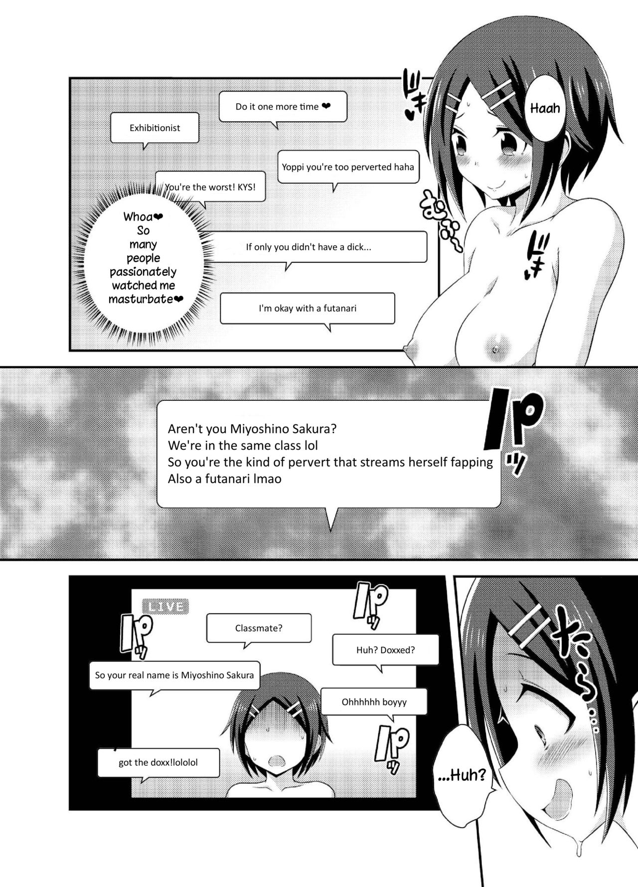 [Soramune (Yuzu Ramune)] Futanari Roshutsu JK desu ga? 4 [English] [TreePerception] [Digital] page 14 full