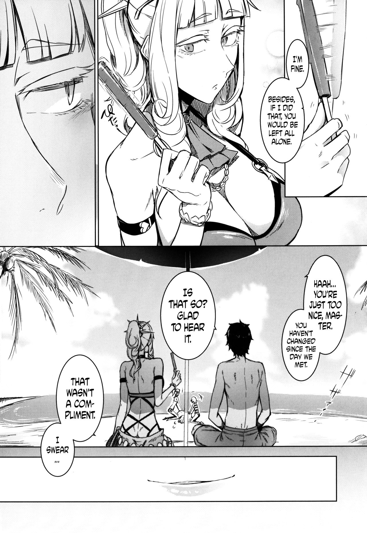 (C92) [Nanbou Hitogakushiki (Nakamura Regura)] Lust Vampire (Fate/Grand Order) [English] =The Lost Light= page 7 full