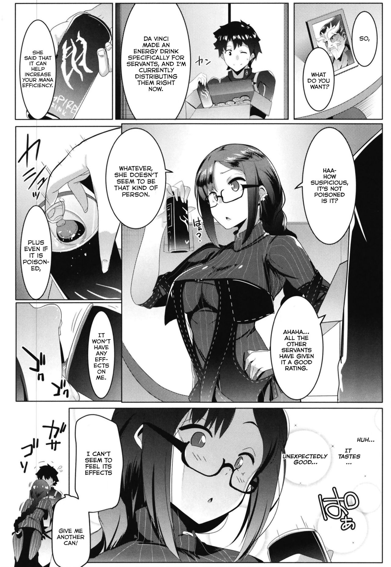 [Hitsuji Kikaku (Muneshiro)] Megane Kyuuketsu-shu no Uwaki Gokko (Fate/Grand Order) [English] [NHNL] [Digital] page 6 full