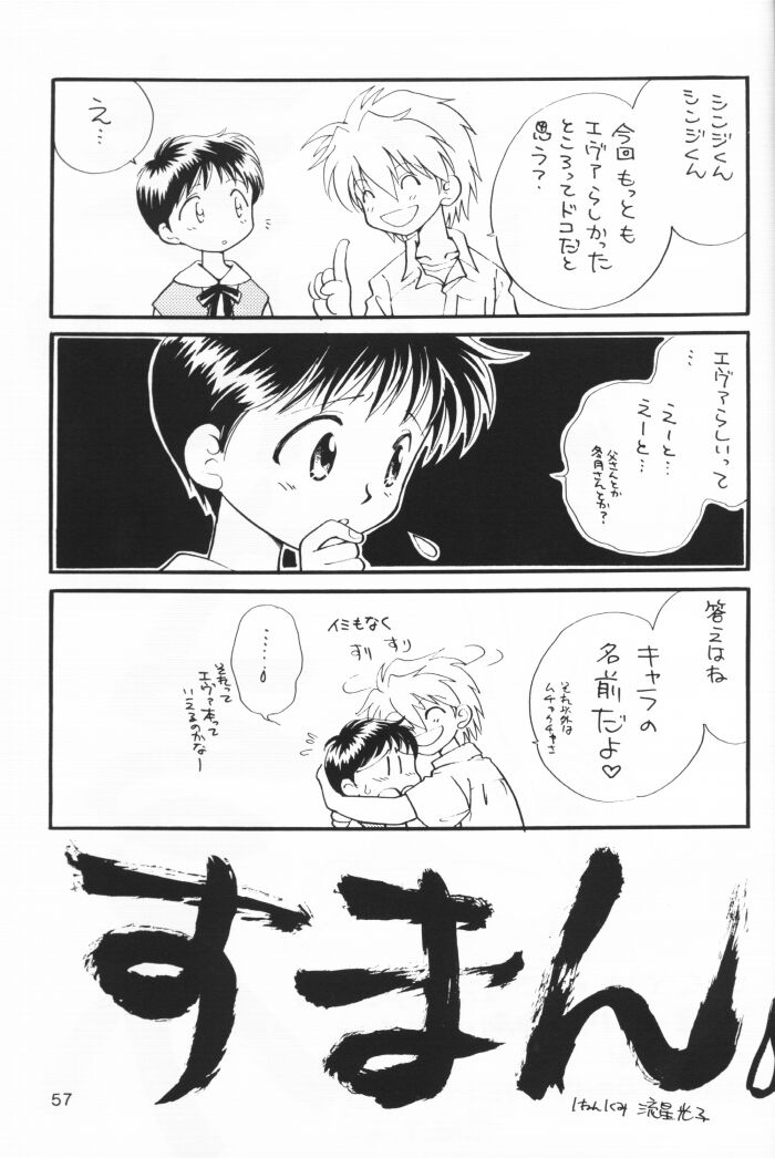 (C54) [Nikkou Kikaku (Gotou Noriko)] Chiisana Koi no Melody (Neon Genesis Evangelion) page 56 full