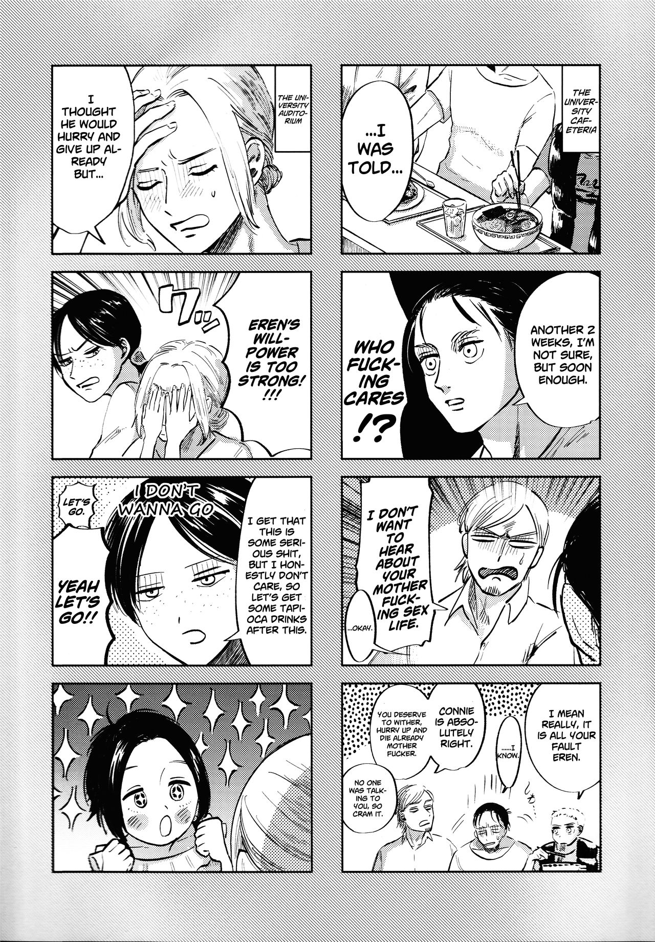 (Dai 25 Kai Hekigai Chousa Haku) [bin (Enko)] Ryuseigun ni Oyasumi | A Good Night For a Meteor Shower (Shingeki no Kyojin) [English] [Roadwarior2] page 15 full