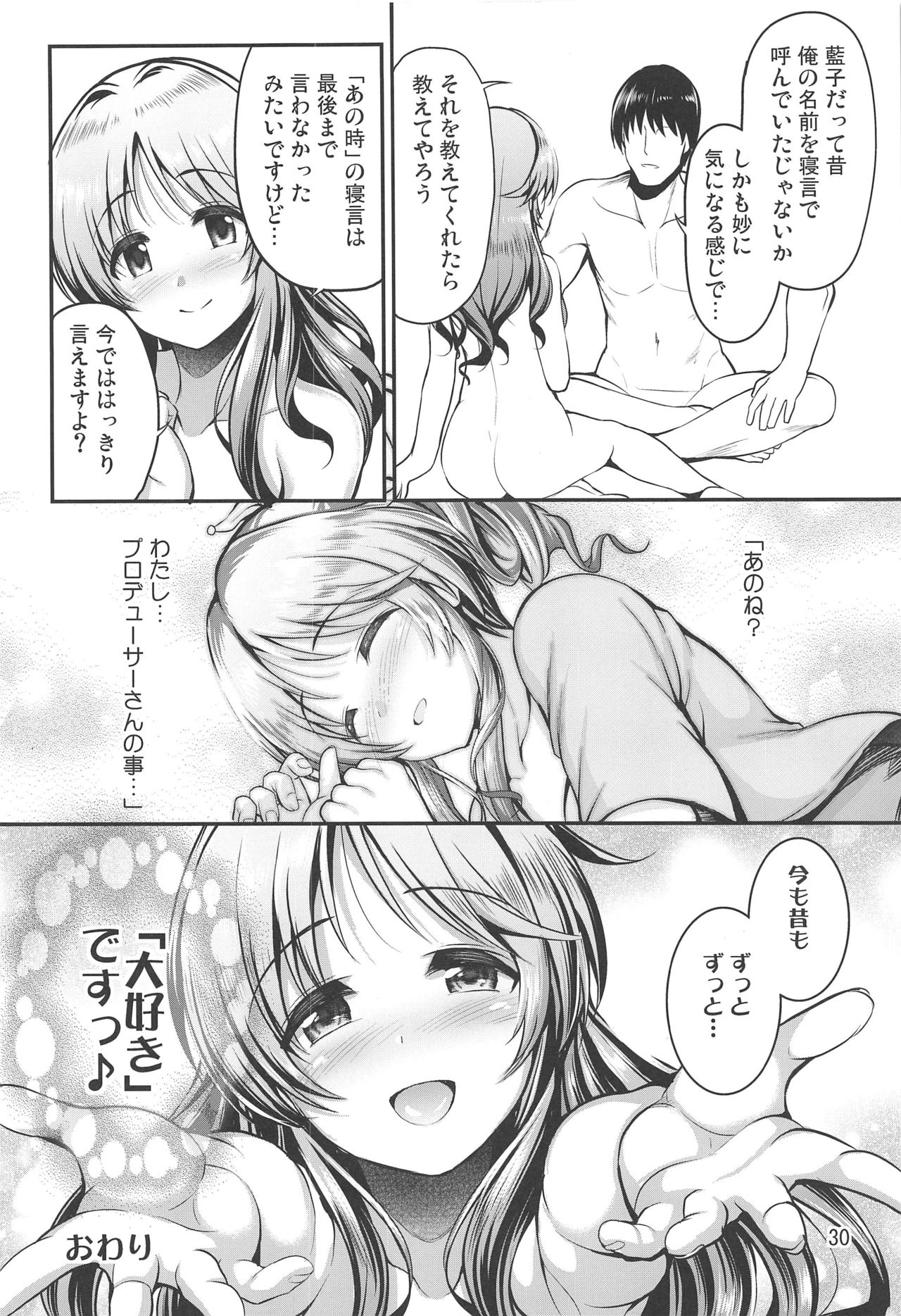 (C97) [listless time (ment)] Watashi no Ookami-san 5 (THE IDOLM@STER CINDERELLA GIRLS) page 29 full