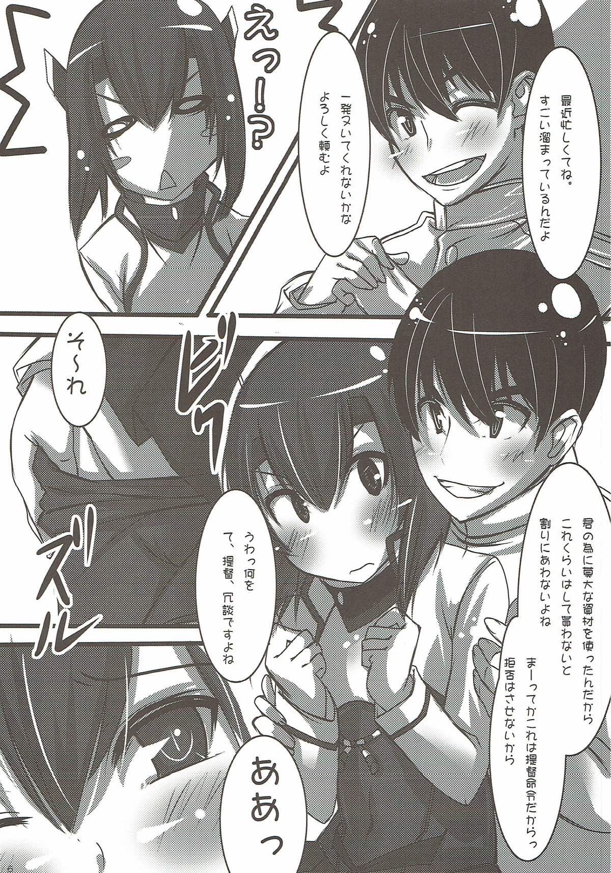 (COMIC1☆8) [Mocomocodo (Himeji Batten, Wakasama)] Ganbare Taihou! (Kantai Collection -KanColle-) page 4 full