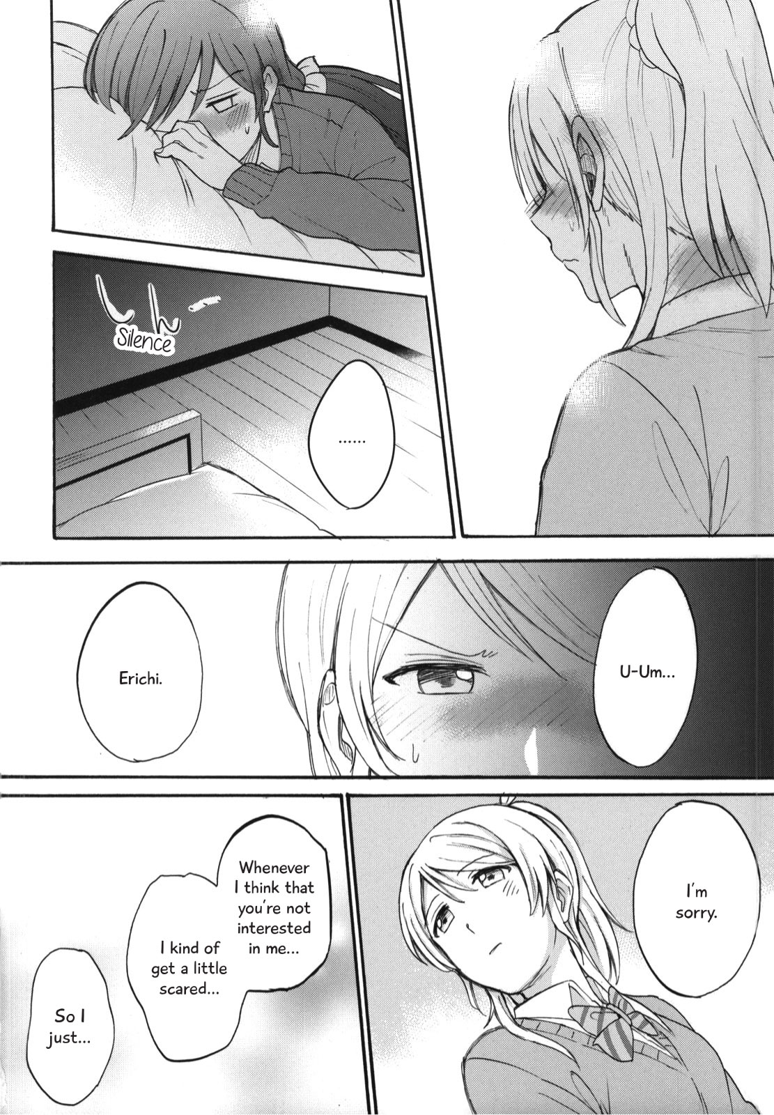 (Bokura no Love Live! 7) [mushiyaki!! (Kanbayashi Makoto)] Dame Dame! My Darling | My Useless Useless Darling (Love Live!) [English] {Seiyuuri & Rexbandit} page 38 full